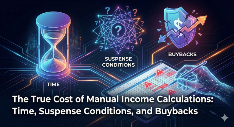 The True Cost of Manual Income Calculations