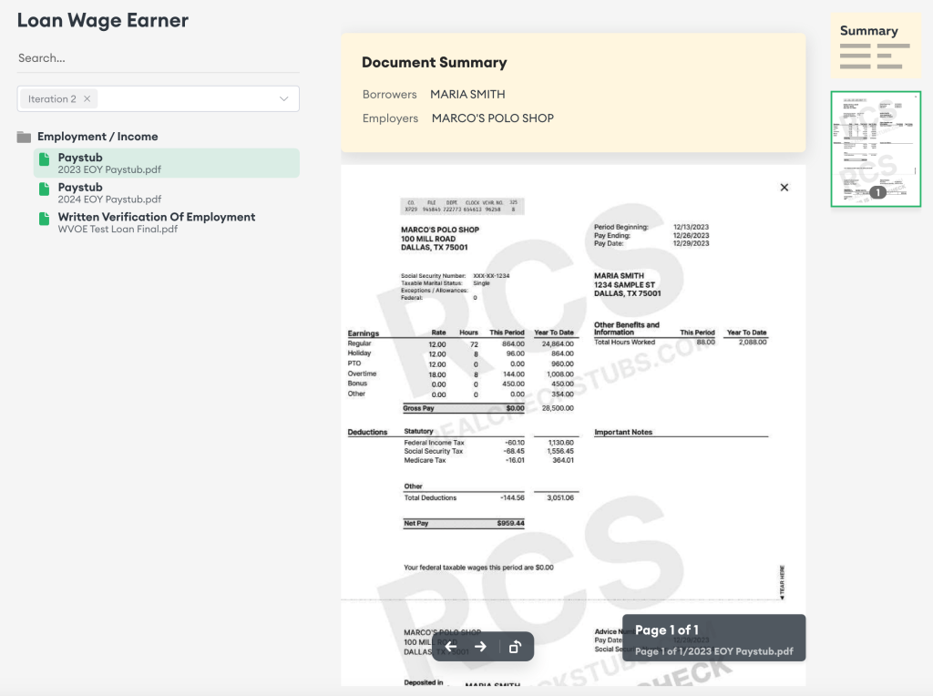 Document Classification Example