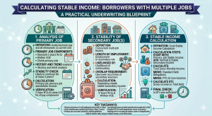 How to Calculate Stable Income for Borrowers with Multiple Jobs